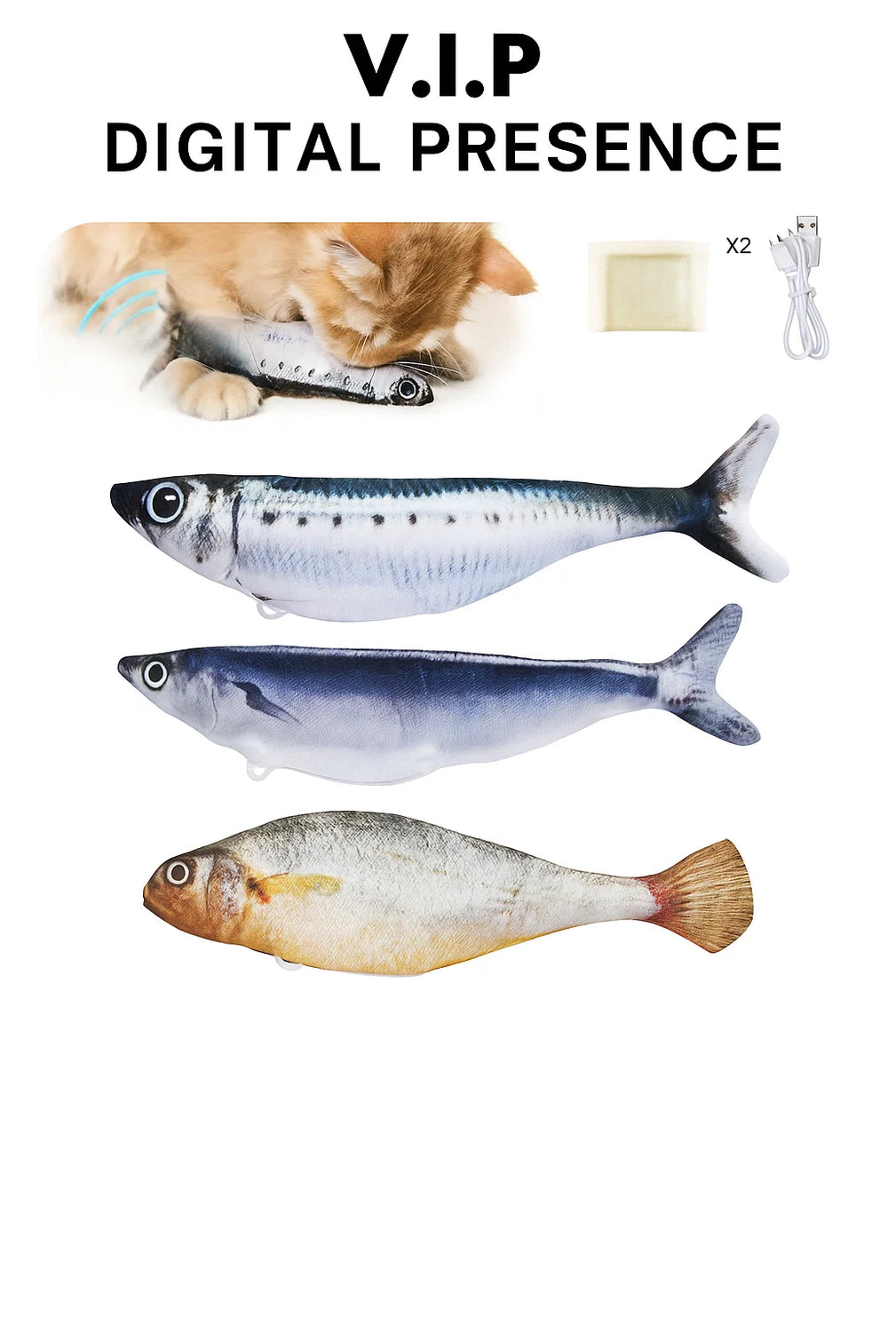 Floppy Fish PlayMate - V.I.P Digital Presence