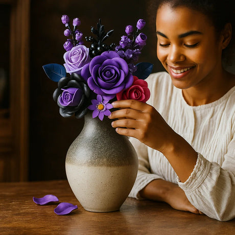 BrickBloom Purple Roses - V.I.P Digital Presence