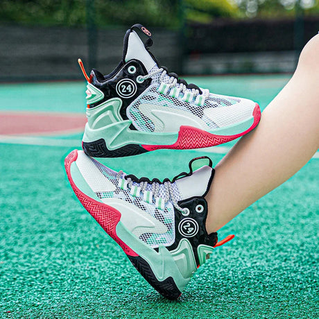 Boys' basketball shoes teenagers' mesh breathable sports shoes - V.I.P Digital Presence