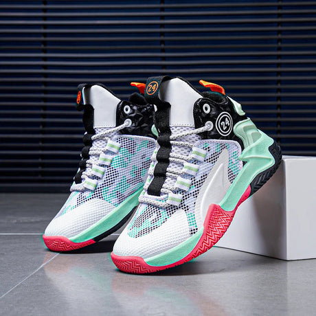 Boys' basketball shoes teenagers' mesh breathable sports shoes - V.I.P Digital Presence