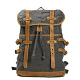 Canvas Men Bag Casual Shoulder Backpack Men Waterproof Outdoor Travel Bag Student Schoolbag - V.I.P Digital Presence