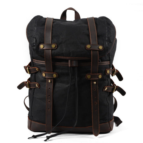 Canvas Men Bag Casual Shoulder Backpack Men Waterproof Outdoor Travel Bag Student Schoolbag - V.I.P Digital Presence