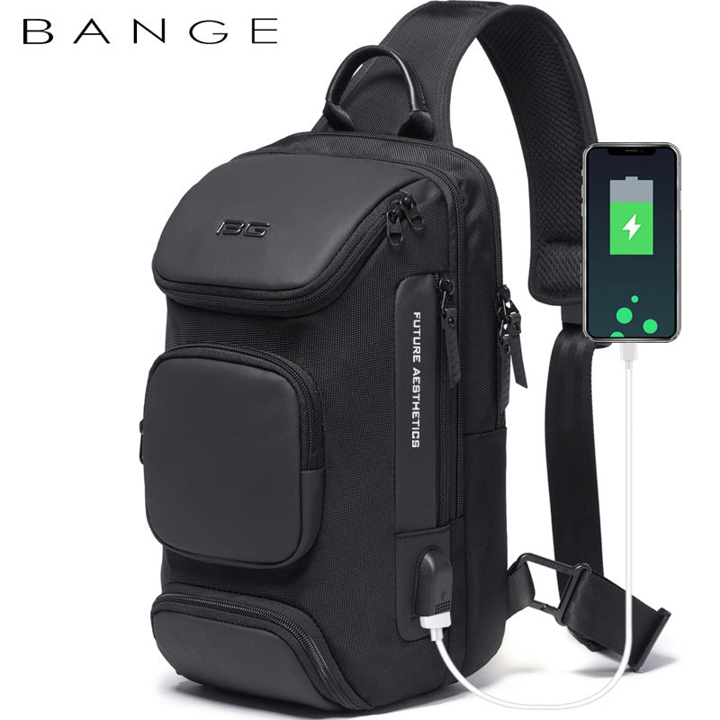 Chest Bag Messenger Bag Men's Fashion Casual Shoulder Bag Slanted Shoulder Bag Single Shoulder Bag Men's Bag Trend Brand - V.I.P Digital Presence