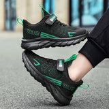 Children's sports shoes seasonal flying woven men's shoes breathable men's and women's casual running shoes for children - V.I.P Digital Presence