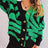 Contrast Button Up Long Sleeve Cardigan - V.I.P Digital Presence