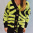 Contrast Button Up Long Sleeve Cardigan - V.I.P Digital Presence