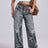 Cross Wide Leg Jeans with Pockets - V.I.P Digital Presence