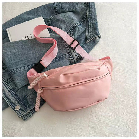 Crossbody bag women's casual bag canvas bag waist bag trendy sports chest bag - V.I.P Digital Presence
