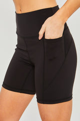 High Rise Seam Sculpt Active Shorts.