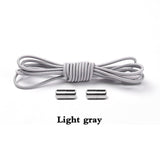 Elastic Lock Shoe Laces No Tie Shoelaces New Simplicity Round Metal Tip Shoelace Leisure Quick Sport Shoe Laces Unisex - V.I.P Digital Presence