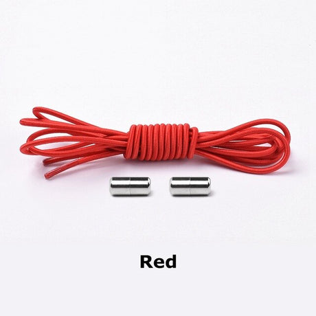 Elastic Lock Shoe Laces No Tie Shoelaces New Simplicity Round Metal Tip Shoelace Leisure Quick Sport Shoe Laces Unisex - V.I.P Digital Presence