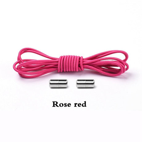 Elastic Lock Shoe Laces No Tie Shoelaces New Simplicity Round Metal Tip Shoelace Leisure Quick Sport Shoe Laces Unisex - V.I.P Digital Presence