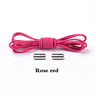 Elastic Lock Shoe Laces No Tie Shoelaces New Simplicity Round Metal Tip Shoelace Leisure Quick Sport Shoe Laces Unisex - V.I.P Digital Presence
