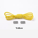 Elastic Lock Shoe Laces No Tie Shoelaces New Simplicity Round Metal Tip Shoelace Leisure Quick Sport Shoe Laces Unisex - V.I.P Digital Presence