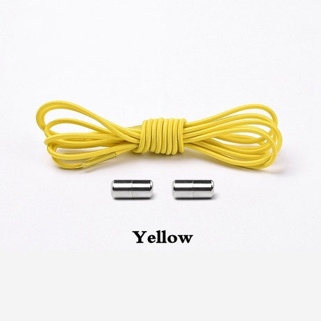 Elastic Lock Shoe Laces No Tie Shoelaces New Simplicity Round Metal Tip Shoelace Leisure Quick Sport Shoe Laces Unisex - V.I.P Digital Presence