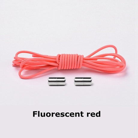 Elastic Lock Shoe Laces No Tie Shoelaces New Simplicity Round Metal Tip Shoelace Leisure Quick Sport Shoe Laces Unisex - V.I.P Digital Presence