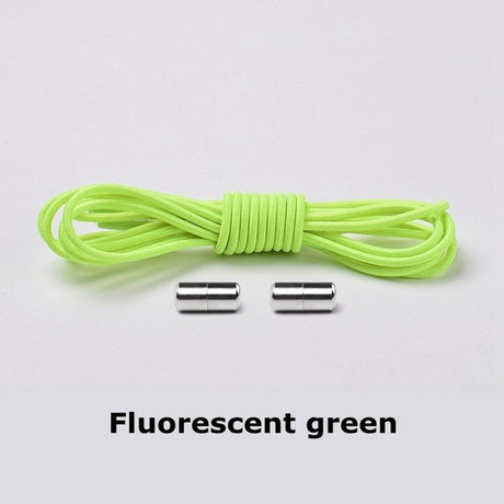Elastic Lock Shoe Laces No Tie Shoelaces New Simplicity Round Metal Tip Shoelace Leisure Quick Sport Shoe Laces Unisex - V.I.P Digital Presence