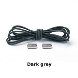 Elastic Lock Shoe Laces No Tie Shoelaces New Simplicity Round Metal Tip Shoelace Leisure Quick Sport Shoe Laces Unisex - V.I.P Digital Presence
