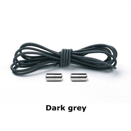 Elastic Lock Shoe Laces No Tie Shoelaces New Simplicity Round Metal Tip Shoelace Leisure Quick Sport Shoe Laces Unisex - V.I.P Digital Presence