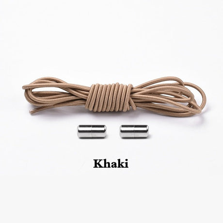 Elastic Lock Shoe Laces No Tie Shoelaces New Simplicity Round Metal Tip Shoelace Leisure Quick Sport Shoe Laces Unisex - V.I.P Digital Presence