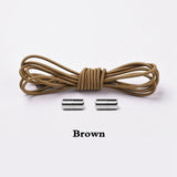 Elastic Lock Shoe Laces No Tie Shoelaces New Simplicity Round Metal Tip Shoelace Leisure Quick Sport Shoe Laces Unisex - V.I.P Digital Presence