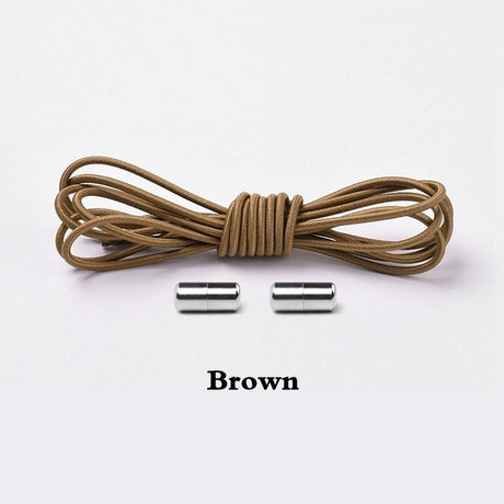 Elastic Lock Shoe Laces No Tie Shoelaces New Simplicity Round Metal Tip Shoelace Leisure Quick Sport Shoe Laces Unisex - V.I.P Digital Presence