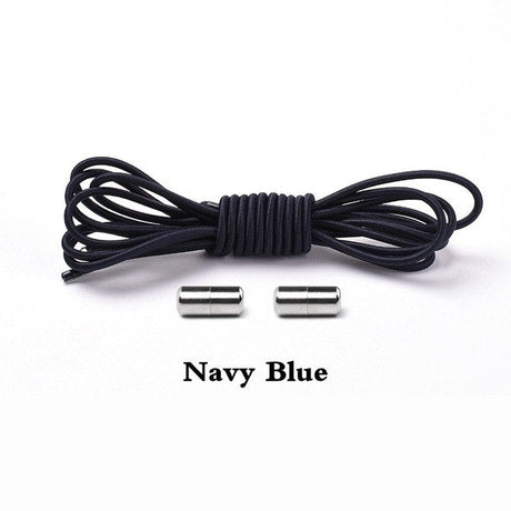 Elastic Lock Shoe Laces No Tie Shoelaces New Simplicity Round Metal Tip Shoelace Leisure Quick Sport Shoe Laces Unisex - V.I.P Digital Presence