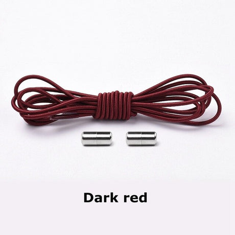 Elastic Lock Shoe Laces No Tie Shoelaces New Simplicity Round Metal Tip Shoelace Leisure Quick Sport Shoe Laces Unisex - V.I.P Digital Presence