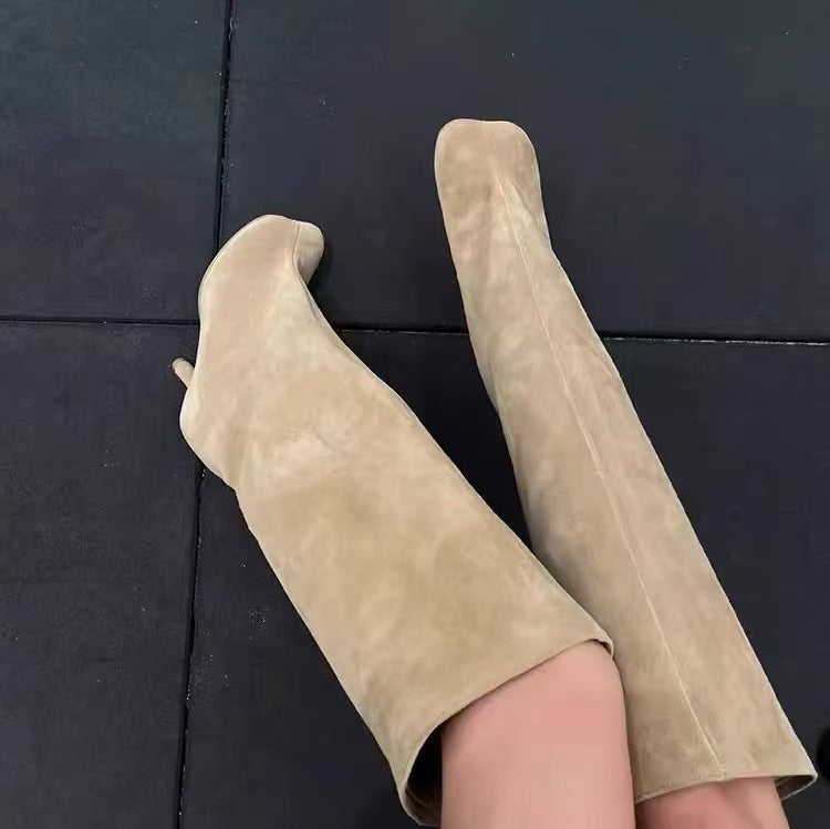 Fashion high heels Western cowboy boots Martin boots for women - V.I.P Digital Presence