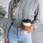 Fried Dough Twists waist closing knitting navel revealing sweater - V.I.P Digital Presence