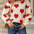 Heart Dropped Shoulder Sweatshirt - V.I.P Digital Presence