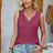 Heathered Notched Wide Strap Tank - V.I.P Digital Presence