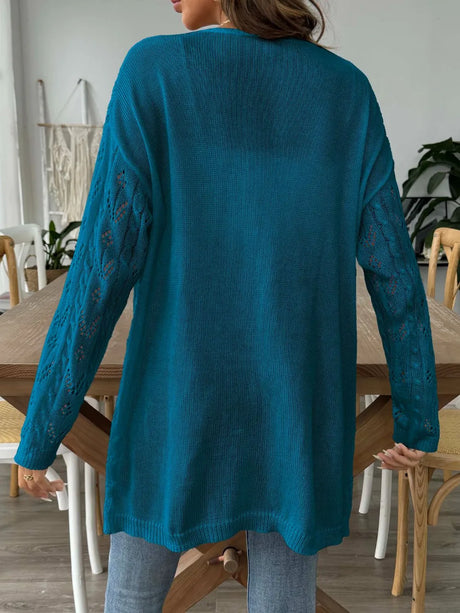 Hollow woven sweater without buttons air-conditioned sweater casual jacket - V.I.P Digital Presence
