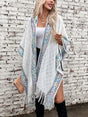 Hooded tassel cloak sweater shawl women's coat - V.I.P Digital Presence