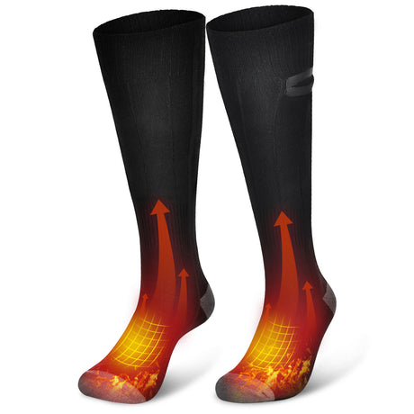 Hot socks with 3-speed electric heating, USB for men and women's foot warmers, winter electric heating and warm socks - V.I.P Digital Presence