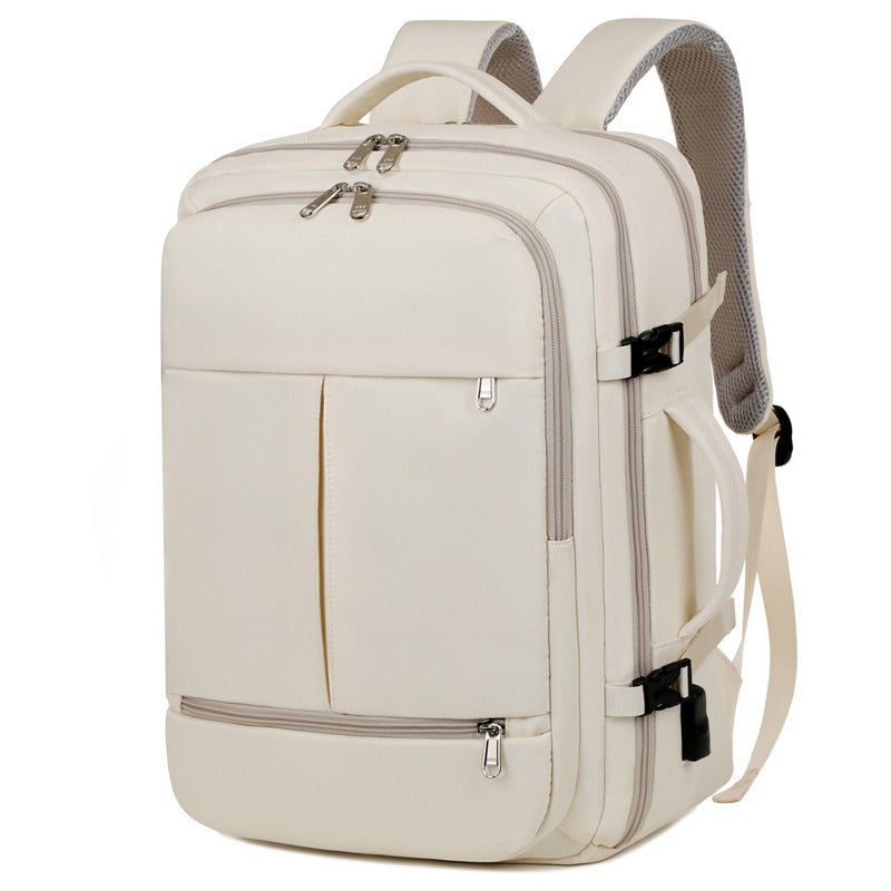 Large Capacity Backpack For Women Men Multiple Pockets And Zippers Versatile Computer Bags Business Travel Backpack - V.I.P Digital Presence