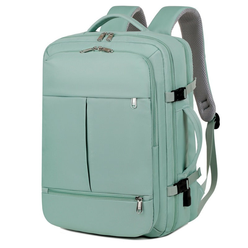 Large Capacity Backpack For Women Men Multiple Pockets And Zippers Versatile Computer Bags Business Travel Backpack - V.I.P Digital Presence