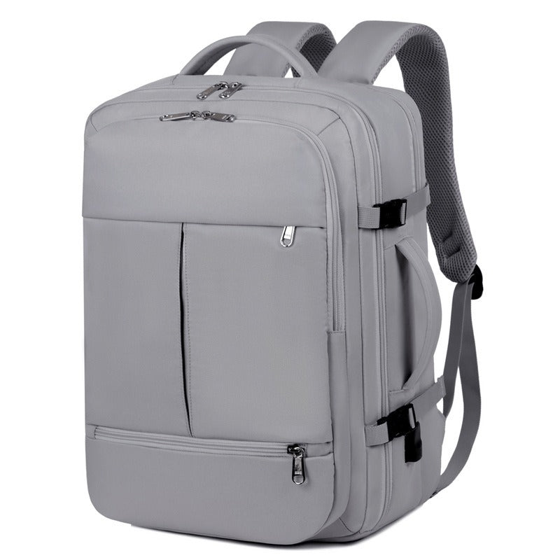 Large Capacity Backpack For Women Men Multiple Pockets And Zippers Versatile Computer Bags Business Travel Backpack - V.I.P Digital Presence