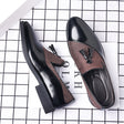 Leather shoes for men, business formal, plus size fit, trendy and casual shoes, Korean version, versatile and trendy, British style - V.I.P Digital Presence