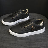 Little white shoes for women, lightweight, simple, fashionable, low top, flat bottom, versatile, women's trendy sports shoes - V.I.P Digital Presence