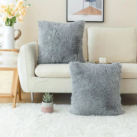 Luxurious Soft Faux Fur Throw Pillow Covers - V.I.P Digital Presence