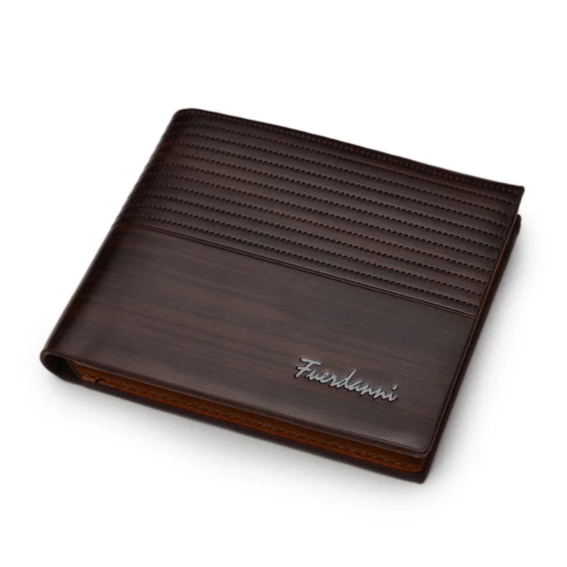 Men Leather Brand Luxury Wallet Short Slim Male Purses Money Clip Credit Card Dollar Price Portomonee Carteria - V.I.P Digital Presence