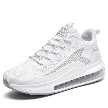 Men's breathable mesh shoes height increasing full-length air cushioned running shoes - V.I.P Digital Presence