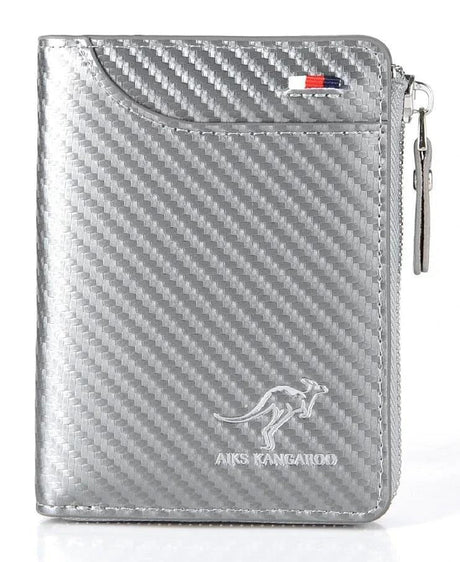 Men's  Protected PU Leather Wallet Vintage Short Purse - V.I.P Digital Presence