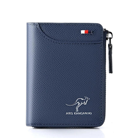 Men's  Protected PU Leather Wallet Vintage Short Purse - V.I.P Digital Presence