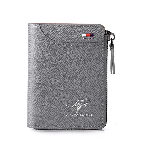 Men's  Protected PU Leather Wallet Vintage Short Purse - V.I.P Digital Presence