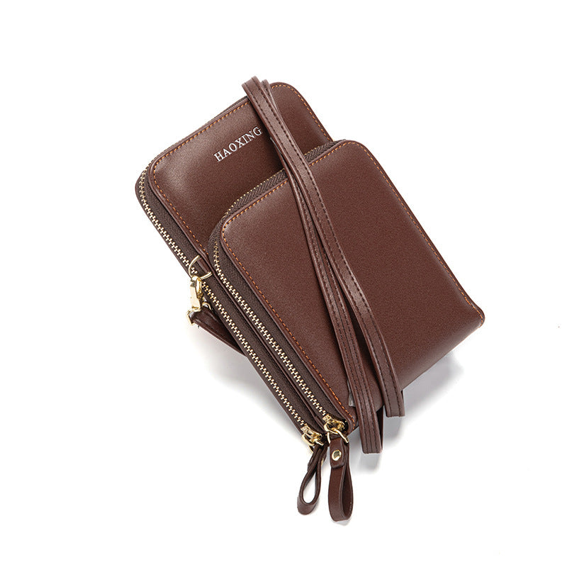 Men's Shoulder Bag Multifunctional Outdoor Sports Satchel Trend Brand Fashion Vertical Mobile Phone Bag - V.I.P Digital Presence