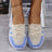Mesh Contrast Flat Slip-Ons - V.I.P Digital Presence