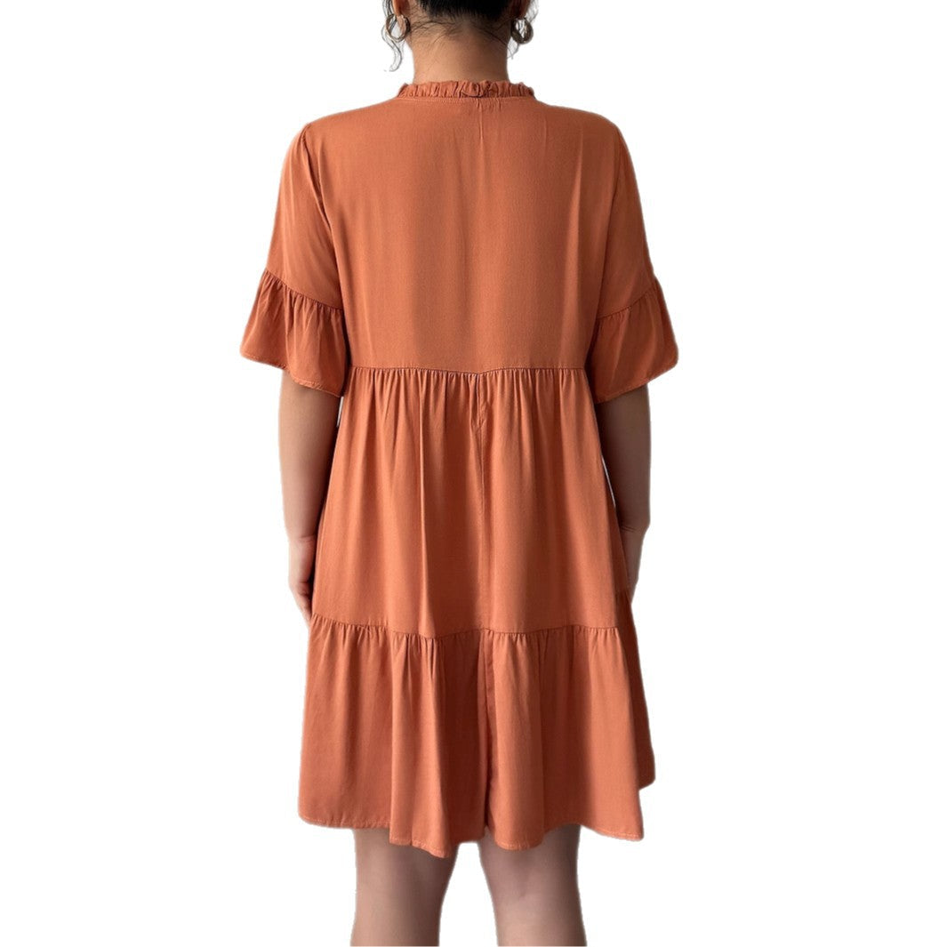 Minimalist style strap solid color dress for women - V.I.P Digital Presence