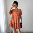 Minimalist style strap solid color dress for women - V.I.P Digital Presence